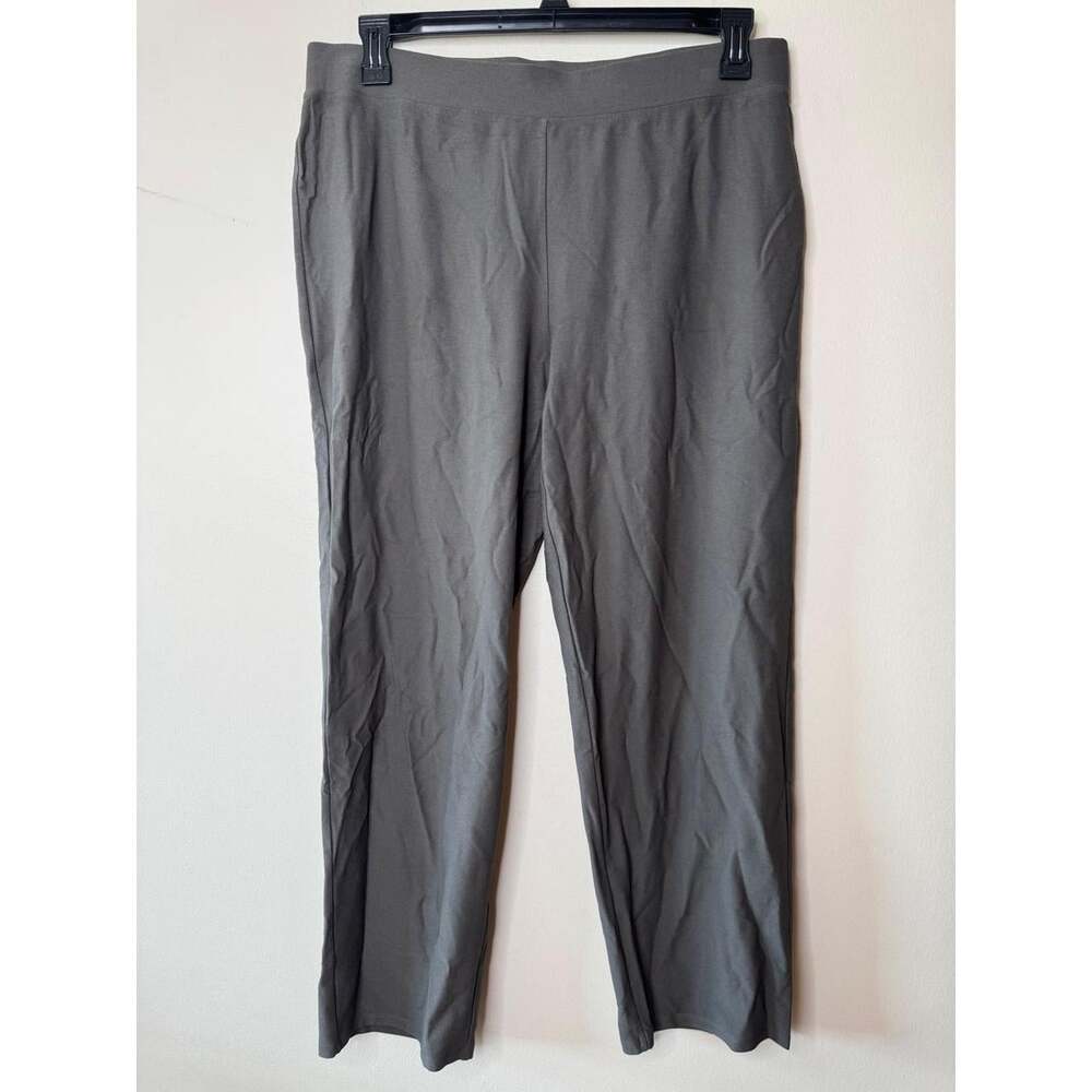 Eileen Fisher Women's Green Trousers